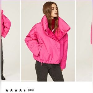 Oof Collared Puffer Jacket